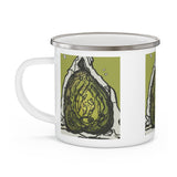"Psst Dirty Pear "Enamel Camping Mug