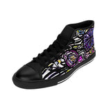 "Bright Bloom" Women's Sized High-top Sneakers