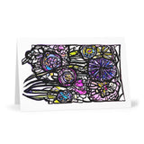 "Bright Bloom "  .: Greeting Cards (7 pcs)