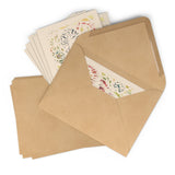 "Floral Remnants in Cream" .: Postcards (7 pcs)