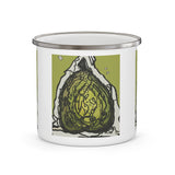"Psst Dirty Pear "Enamel Camping Mug
