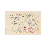 "Floral Remnants in Cream" .: Postcards (7 pcs)
