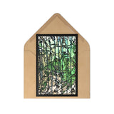 "Slanted Forest" with border .: Postcards (7 pcs)