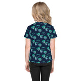 4Flowerz - Kids crew neck t-shirt - Navy