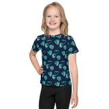 4Flowerz - Kids crew neck t-shirt - Navy