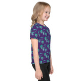 4Flowerz - Kids crew neck t-shirt -Purple