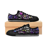 "Bright Bloom" Women's Sized Sneakers