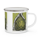 "Psst Dirty Pear "Enamel Camping Mug