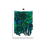 Bright Bloom - Posters - Cool hues