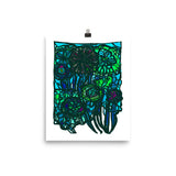 Bright Bloom - Posters - Cool hues
