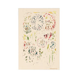 "Floral Remnants in Cream" .: Postcards (7 pcs)