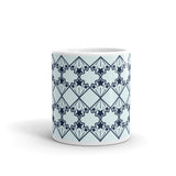 Star Kaleidoscope - Mug - Ice Blue & Navy