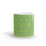Star Kaleidoscope - Mug -Green & Med Green