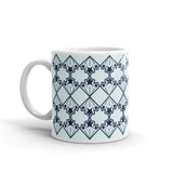 Star Kaleidoscope - Mug - Ice Blue & Navy