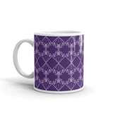 Star Kaleidoscope - Mug - Drk Purple & Light Purple