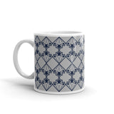 Star Kaleidoscope - Mug - Med Grey & Navy