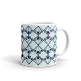 Star Kaleidoscope - Mug - Ice Blue & Navy