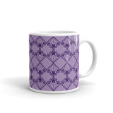 Star Kaleidoscope - Mug - Light Purple & Drk Purple