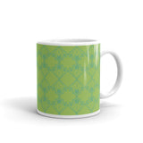Star Kaleidoscope - Mug -Green & Med Green