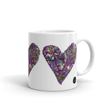 Glitter Heart - Mug
