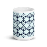 Star Kaleidoscope - Mug - Ice Blue & Navy