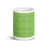 Star Kaleidoscope - Mug -Green & Med Green