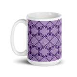 Star Kaleidoscope - Mug - Light Purple & Drk Purple