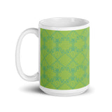 Star Kaleidoscope - Mug -Green & Med Green