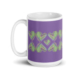 Cutie Heart Reflections - Purple Mug
