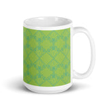 Star Kaleidoscope - Mug -Green & Med Green