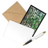 "Slanted Forest" with border .: Postcards (7 pcs)