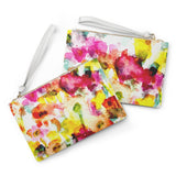 " Floral Wash"  Clutch Bag