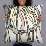 "Wind Wishes" Pillow