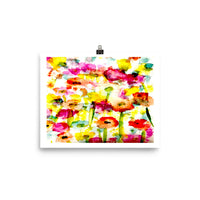 Floral Wash - 8x10 - Matte Poster