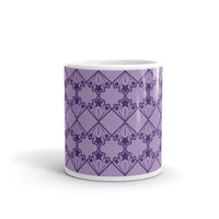 Star Kaleidoscope - Mug - Light Purple & Drk Purple