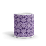 Star Kaleidoscope - Mug - Light Purple & Drk Purple