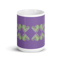 Cutie Heart Reflections - Purple Mug